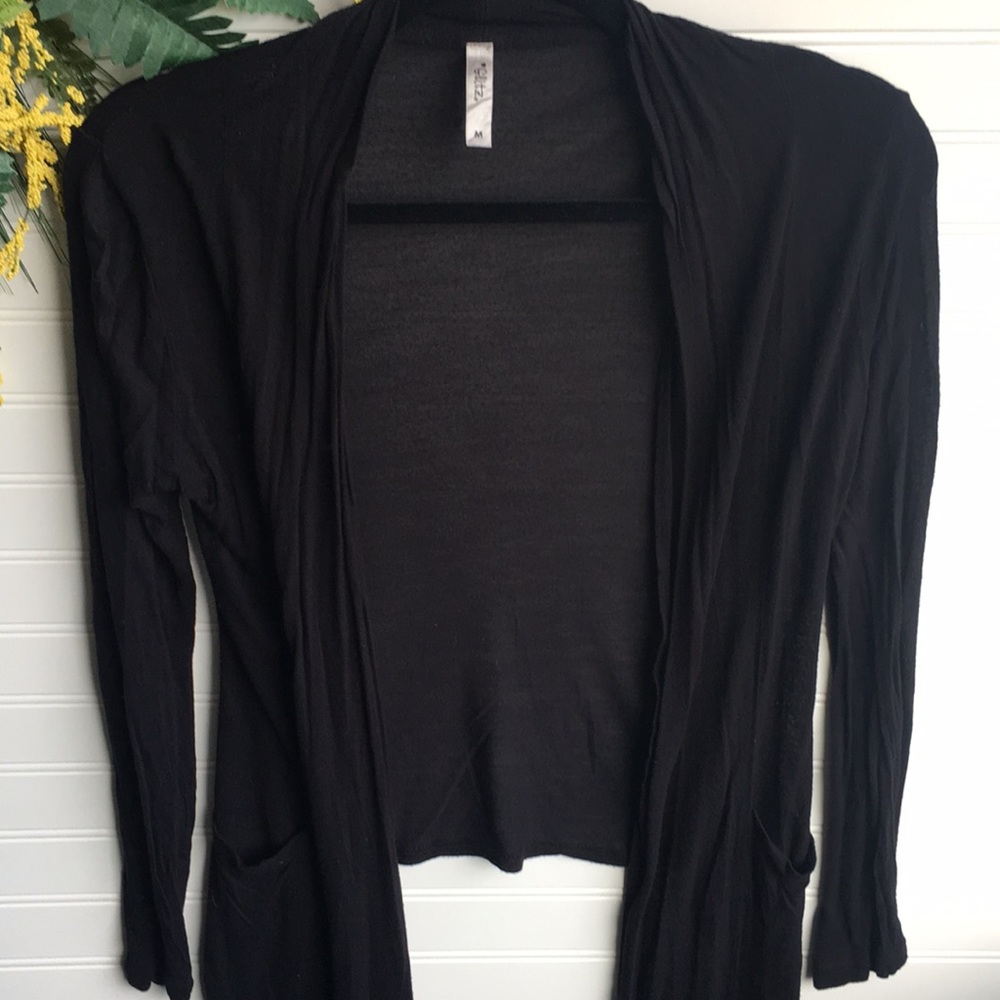 Glitz Black cardigan sweater